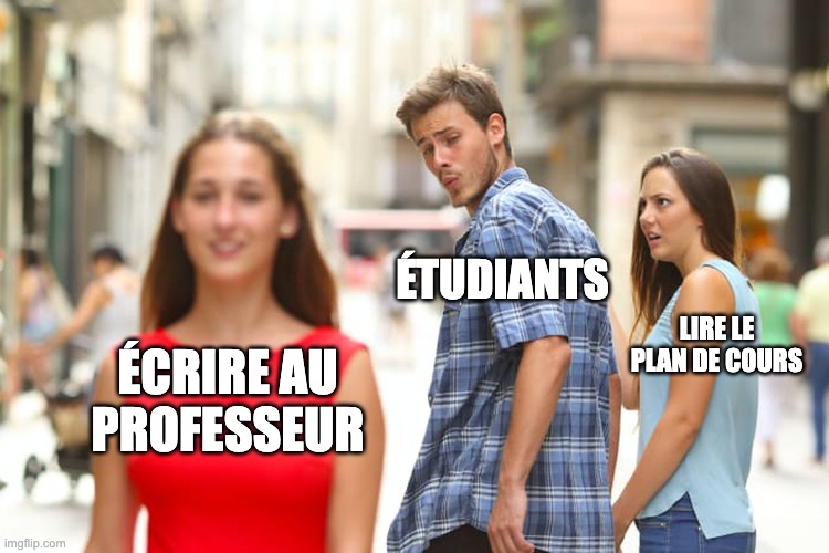 lire le plan de cours